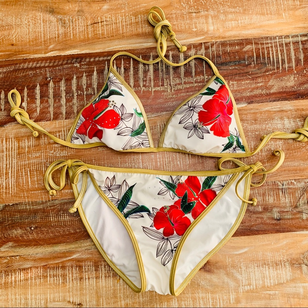 Vintage guess string bikini